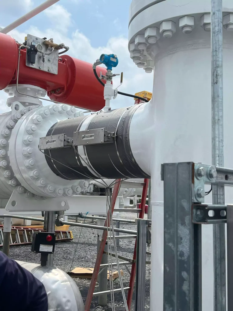 Clamp-On Ultrasonic Flow Meter Installation
