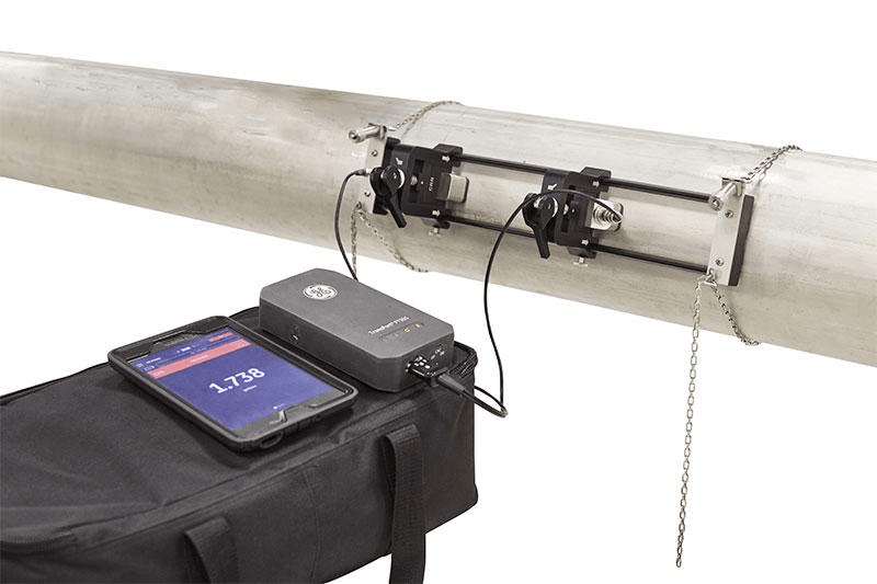clamp-on ultrasonic flow meter