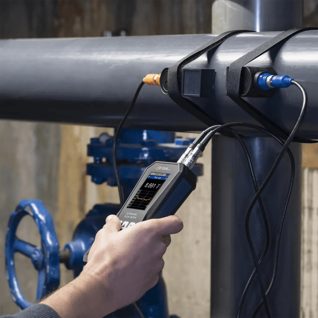 flow measurement without shutdown
